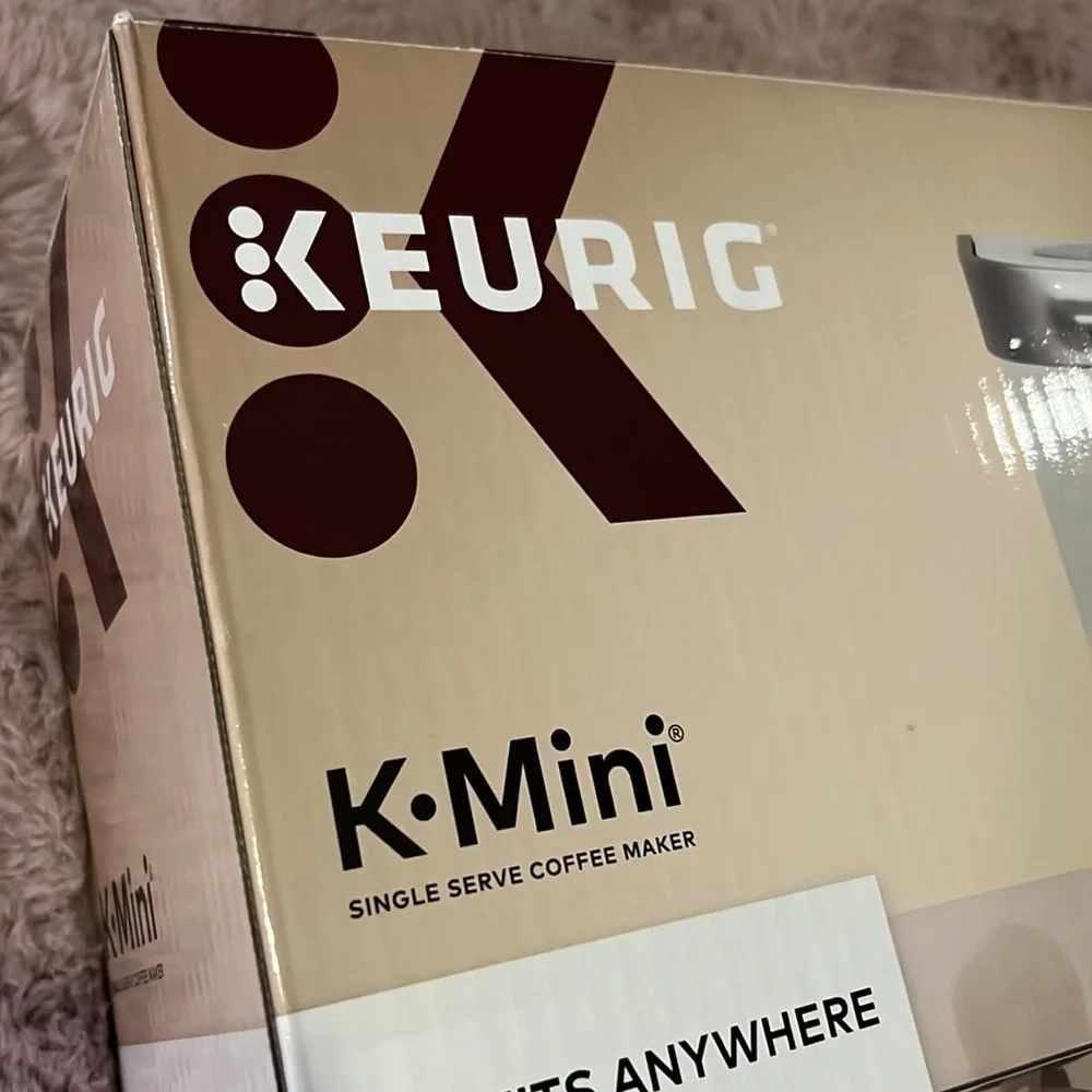 Keurig K Mini Single Serve Coffee Maker Studio Gray less than 5” wide  6 - 12 oz - Picture 5 of 9